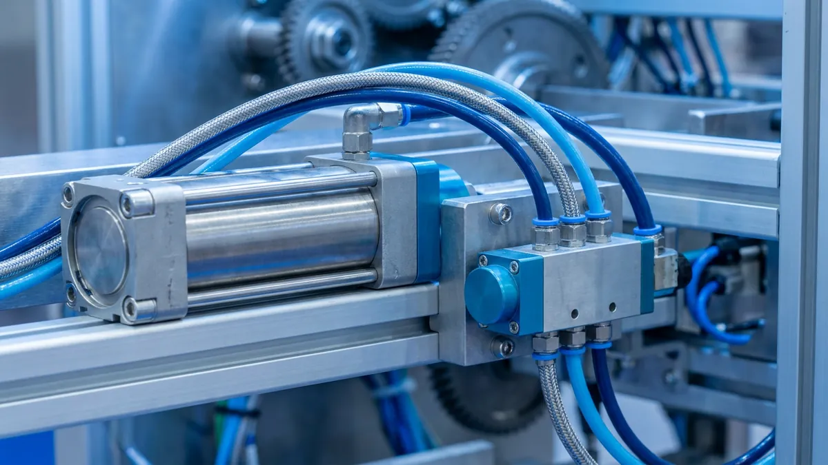 Inside the Pneumatic Cylinder: How Air Pressure Drives Packaging Speed